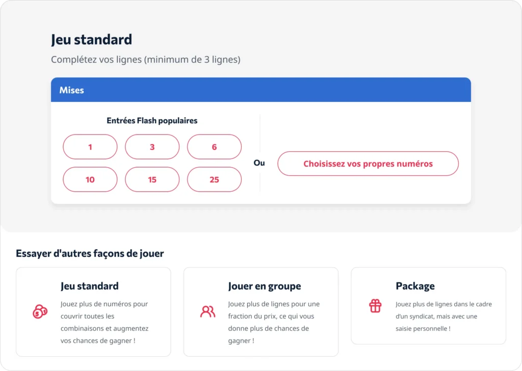 Achetez vos billets de loterie en quelques secondes !